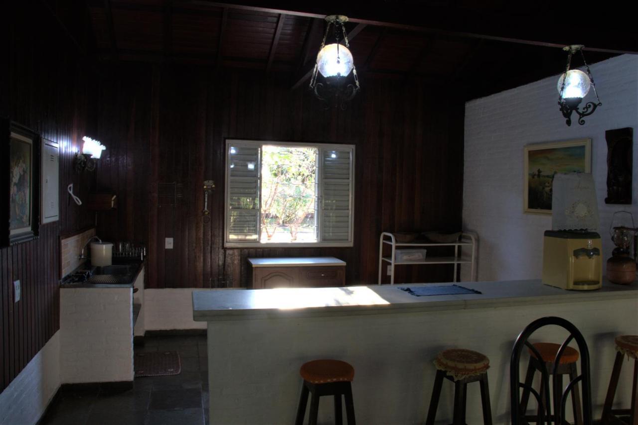 Villa Casa Unica Com Piscina E Lareira A 1,2 Km Do Centro Chapada dos Guimarães Exterior foto